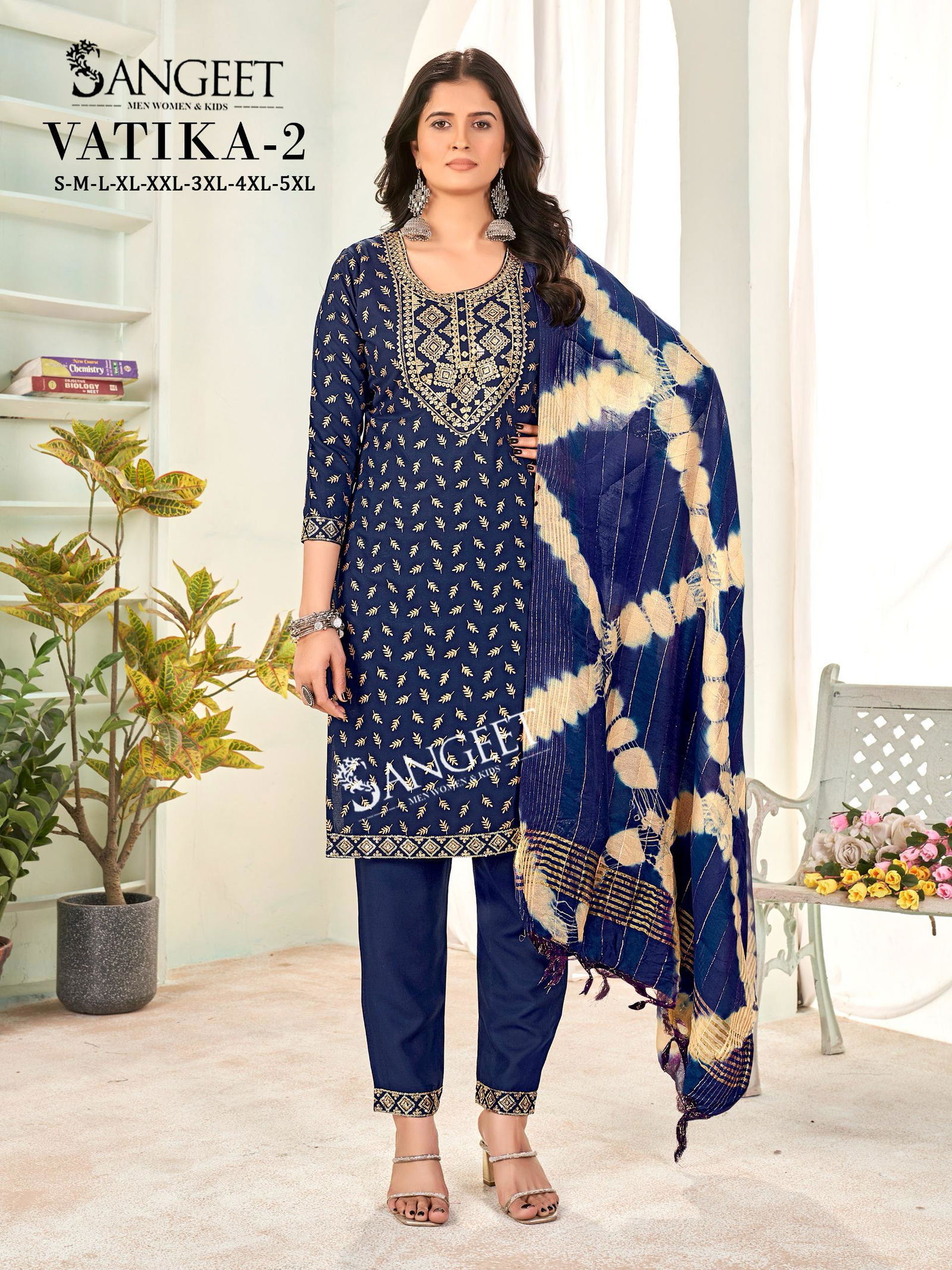Vatika 2 By Sangeet Rayon Printed Kurti With Bottom Dupatta Orders In India